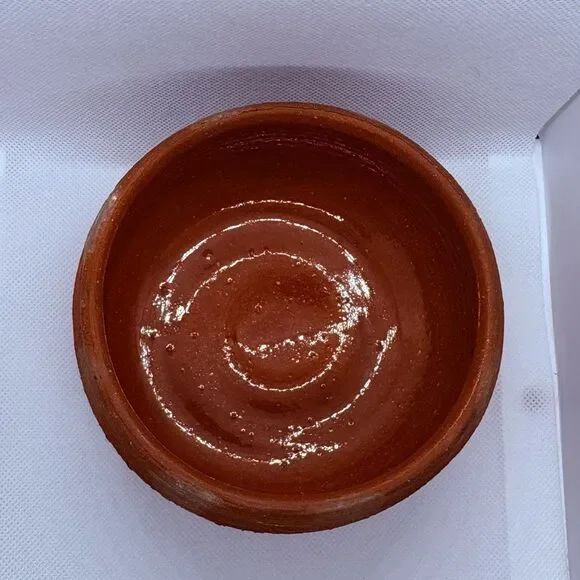 Vintage Studio Pottery Stoneware Tea Bowl, Powder Blue bands, Chawan Style - Picture 4 of 10